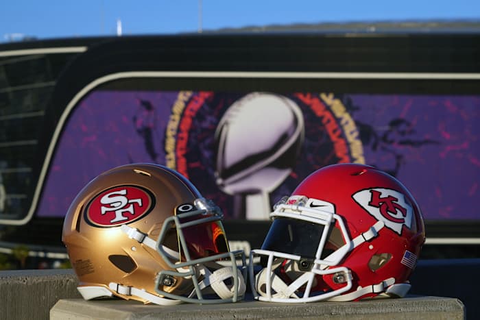 Las Vegas Raiders find themselves watching the Super Bowl from their homes, while arch-rivals San Francisco 49ers and the Kansas City Chiefs from Allegiant Stadium.